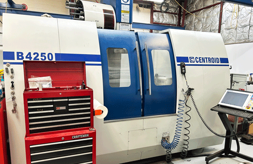 Centroid B4250 CNC 4 Axis Machine with tool changer Centroid B4250 CNC 4 Axis Machine with tool changer